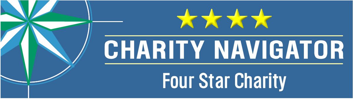 Charity Navigator 4-Star Rating Badge