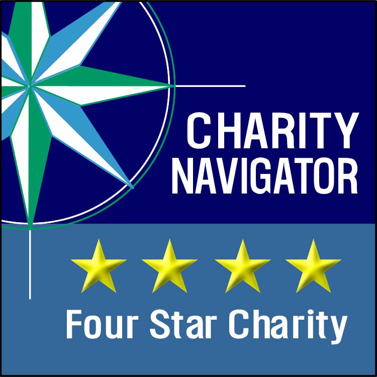 Charity Navigator Four Star Charity Badge