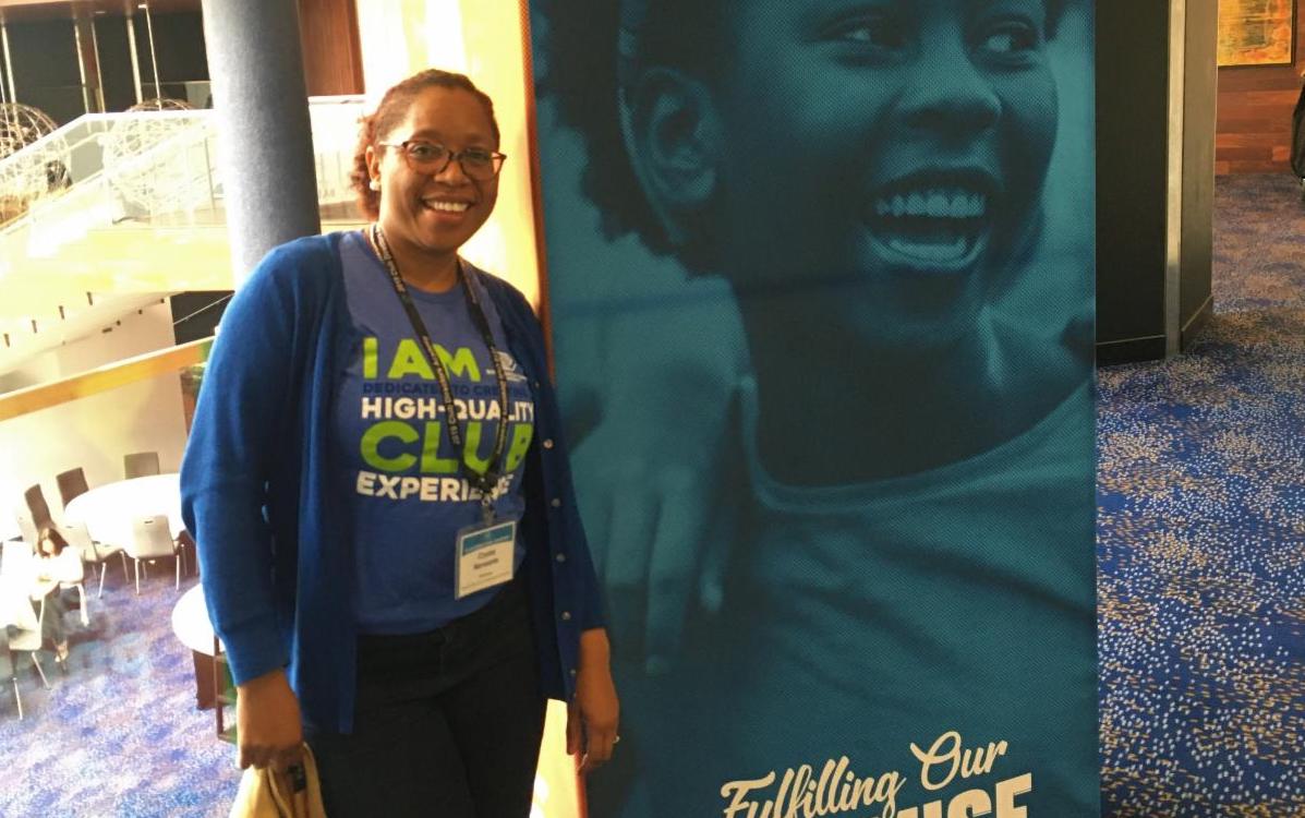 Crystal at the Boys & Girls Clubs of America's Northeast Leadership Conference