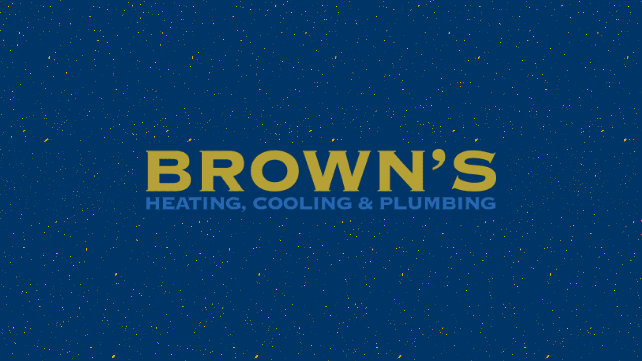 Brown's Heating, Cooling & Plumbing Logo