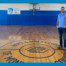 Doug Eagles Standing in Refurbished Gym Thanks to PMC Wireless