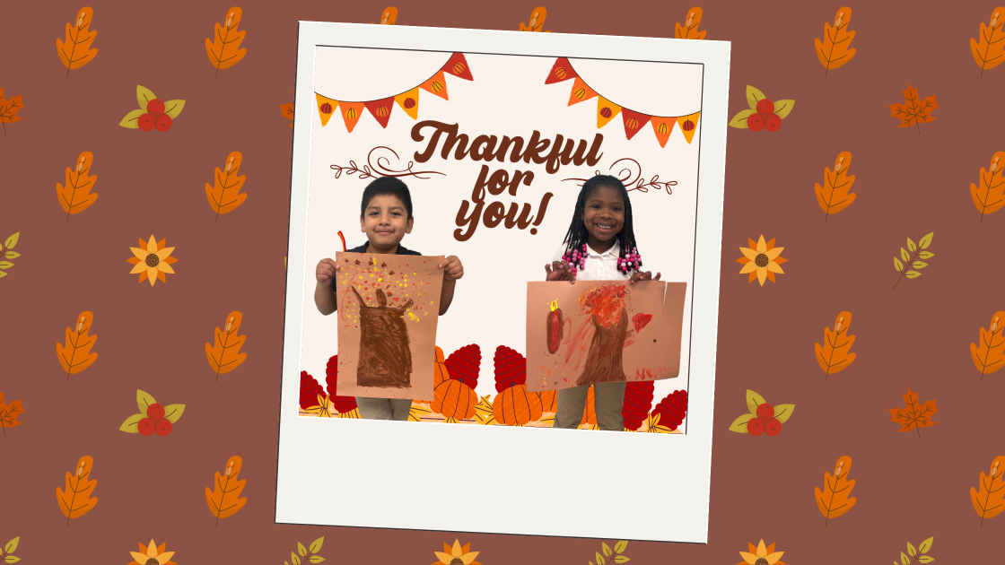 We're thankful for you!