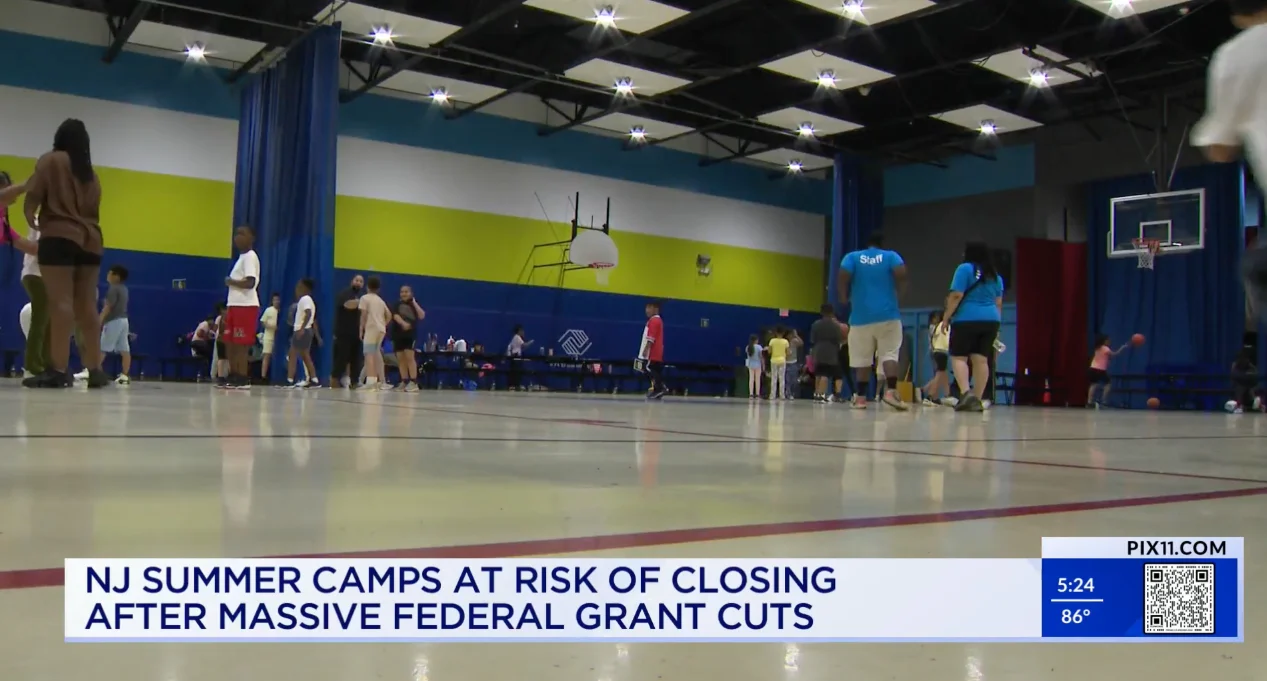 Hundreds of kids across New Jersey are at risk of losing their summer and after-school programs because of a massive pause in federal grant money.